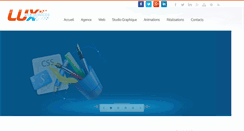 Desktop Screenshot of luxwebservices.net